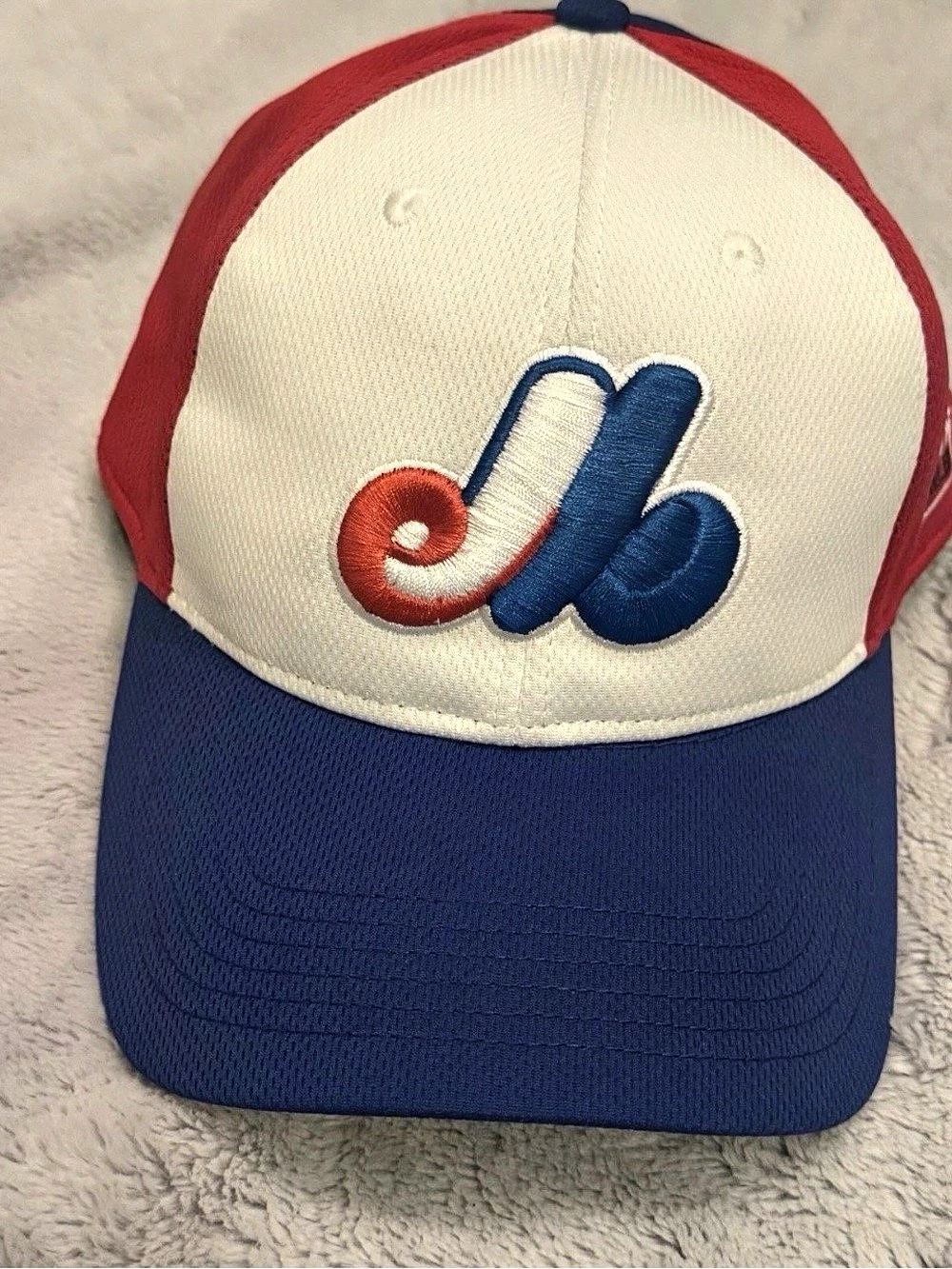 Montreal Expos OC Sports MLB Snapback Hat Red White Blue Baseball Cap Vintage